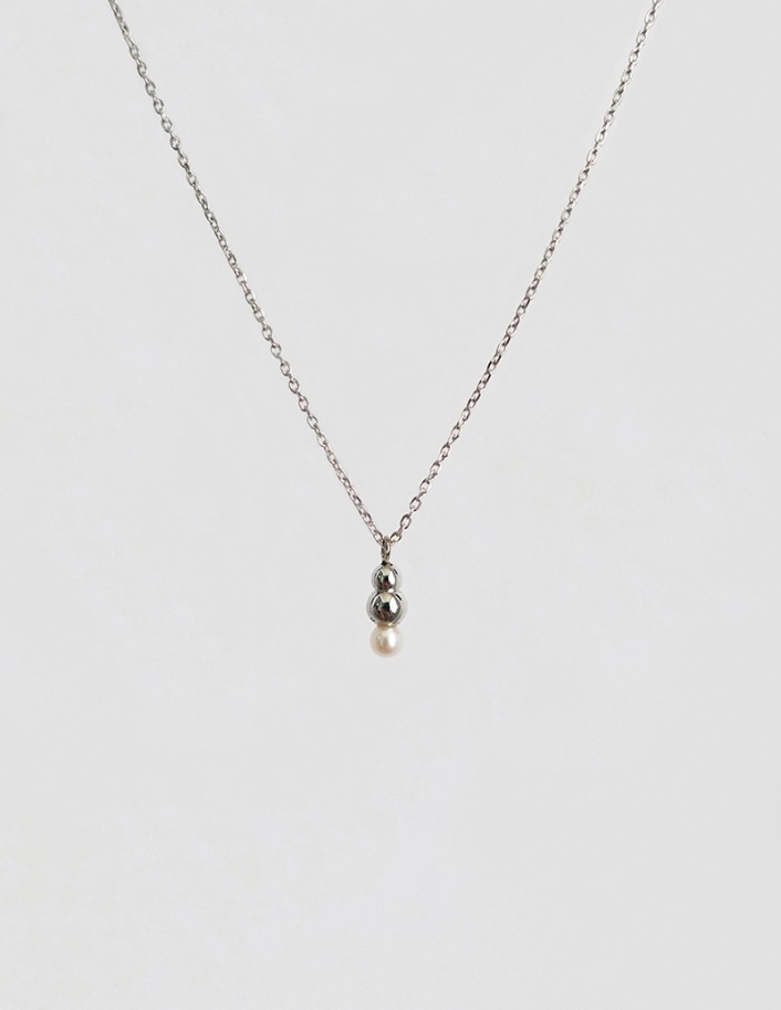 [ UNION ] necklace - pearl