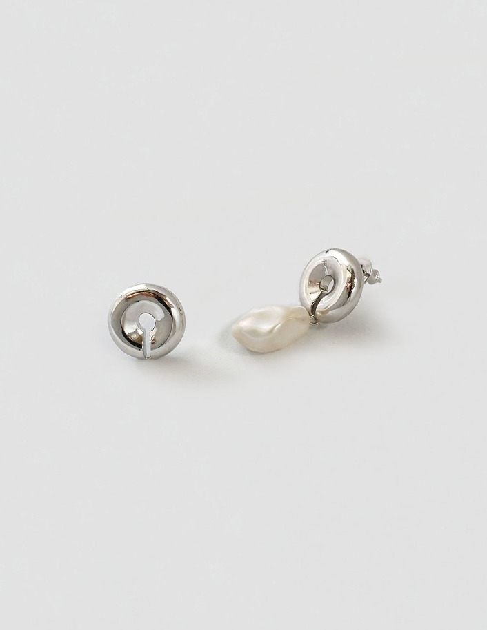 [ TORUS ] earring - Pearl (L)